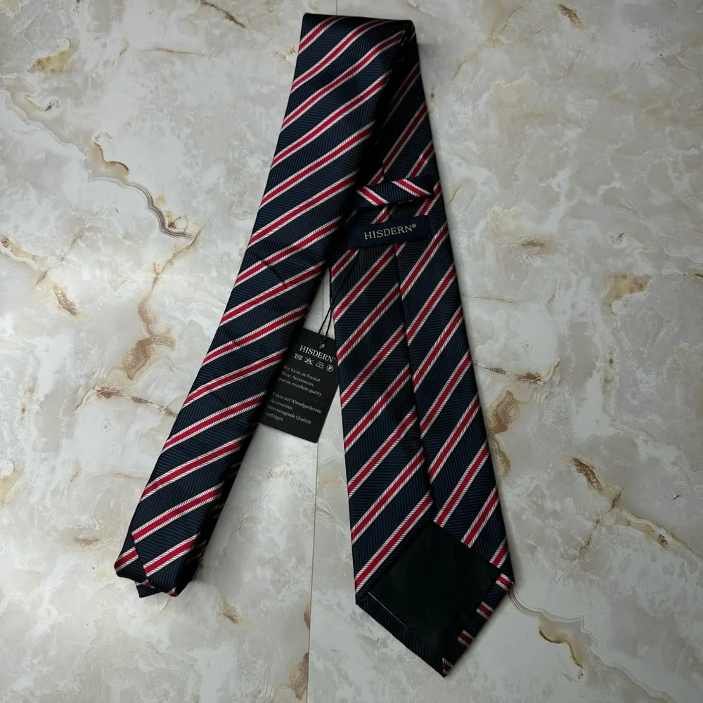 NWT Hisdern Hand Made Men's Tie 3 1/4